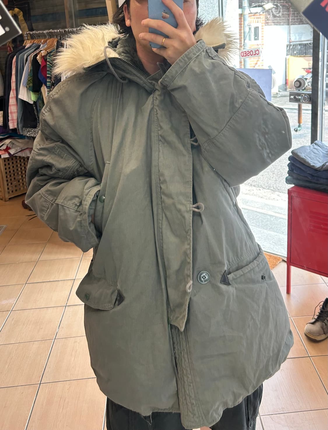 90‘s USAF N3B Parka XLsize 상품이미지8