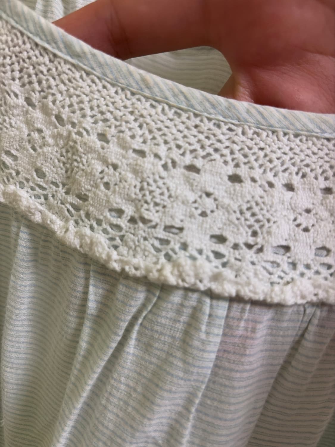 모리걸 대대장 연하늘 블라우스 판매 상품이미지2