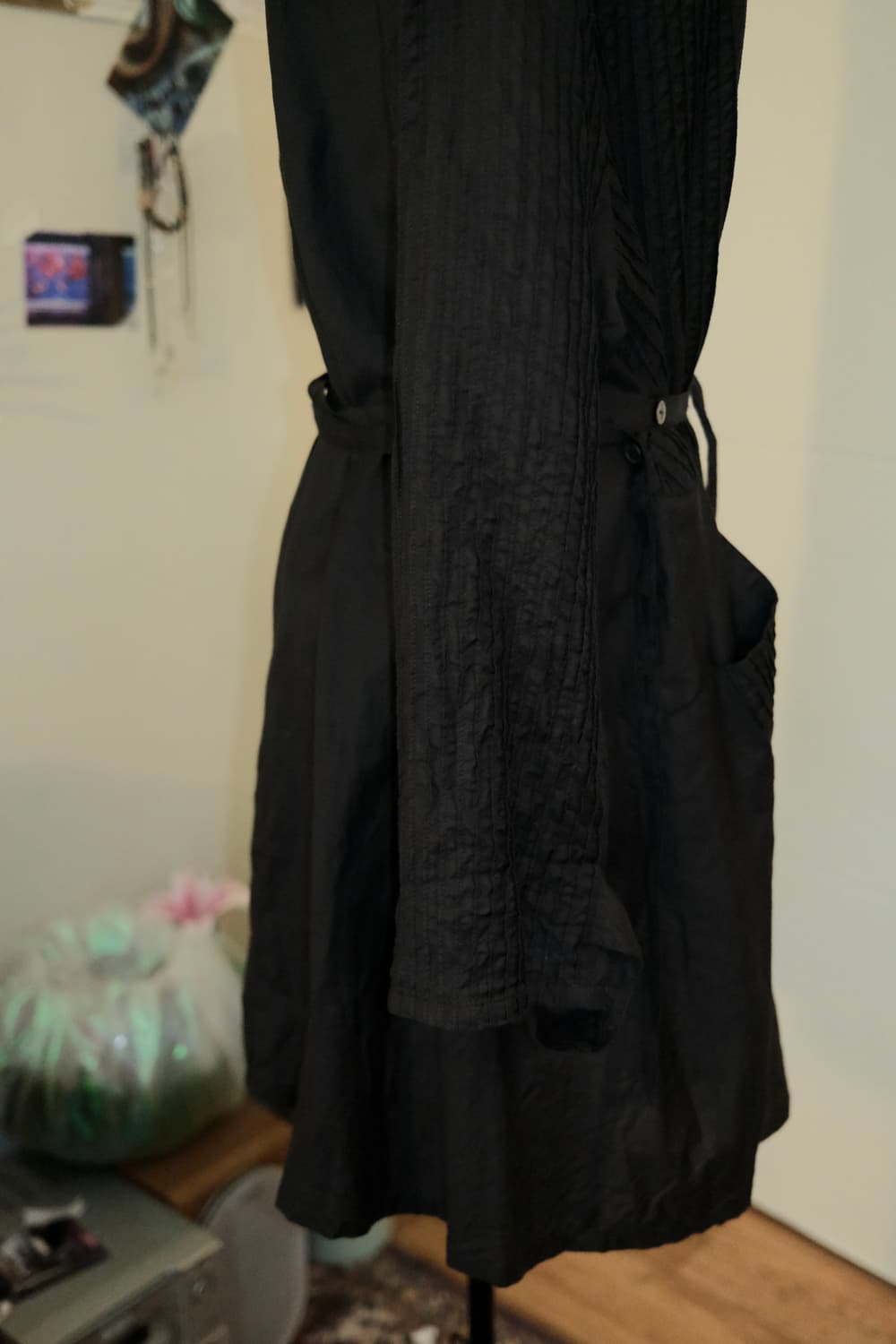 [Harpers Bigot] Black long shirt 상품이미지4