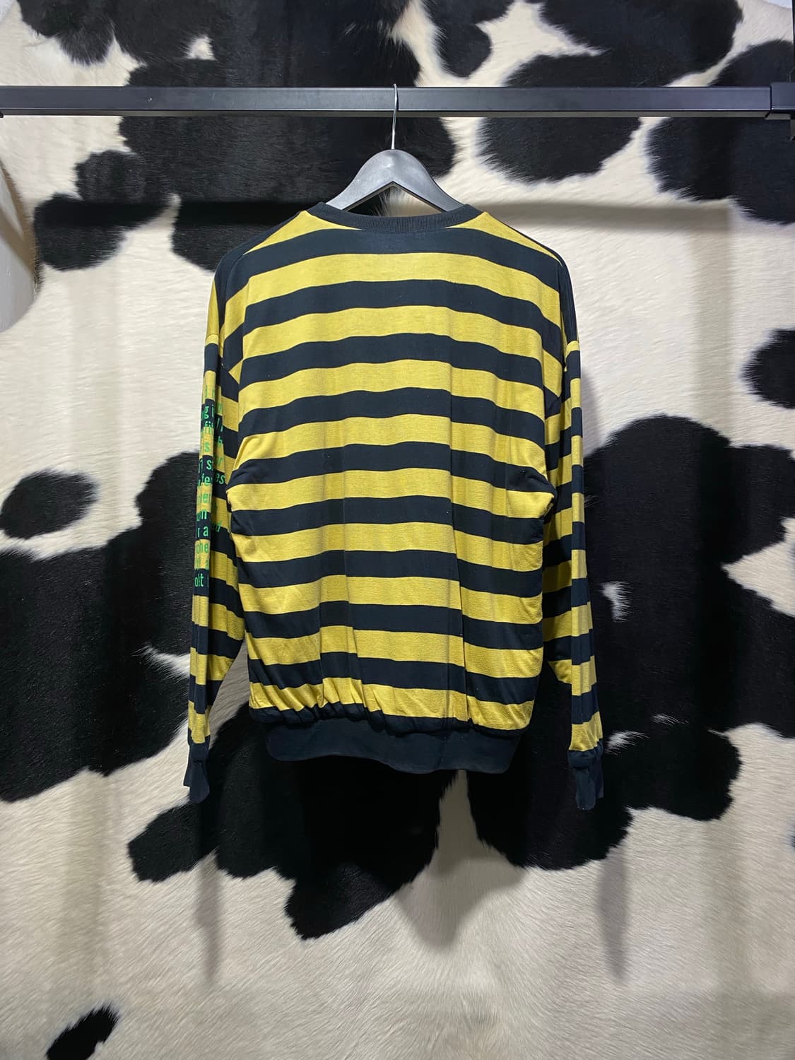 Fits-B 레터링 프린팅 리버시블 맨투맨 상품이미지5