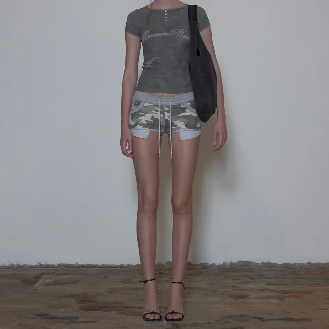 sculptor 스컬프터 카모플라주 쇼츠 애쉬 상품이미지3