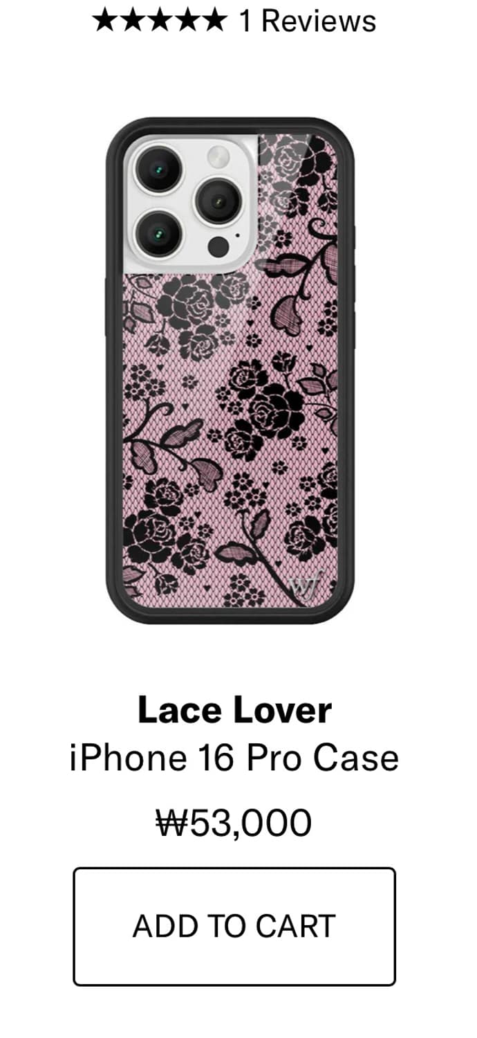 (구해요)와일드플라워 레이스 16프로 상품이미지1