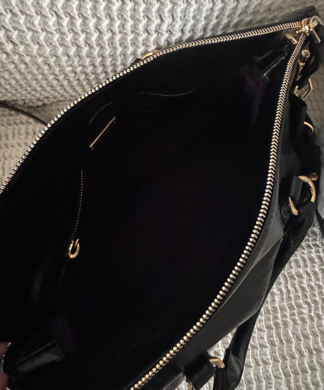 미우미우 비텔로 럭스 보우 사첼백 토트백 숄더크로스백 상품이미지7