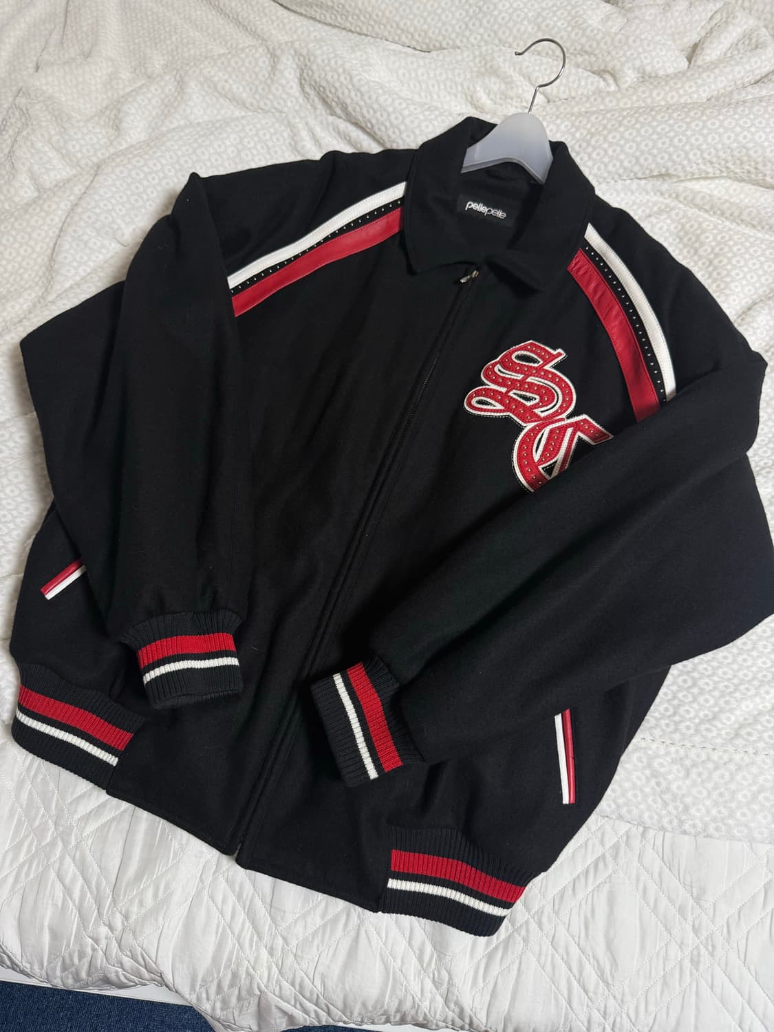 [XL] Pelle Pelle 펠레펠레 울 바시티 자켓  상품이미지2