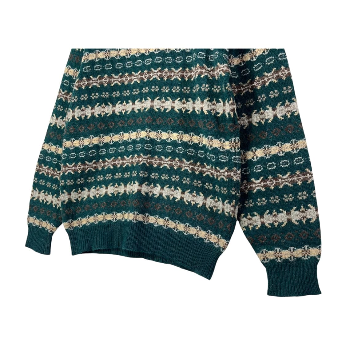 [JPN] 빈티지 노르딕 페어아일 울 니트 스웨터 상품이미지3