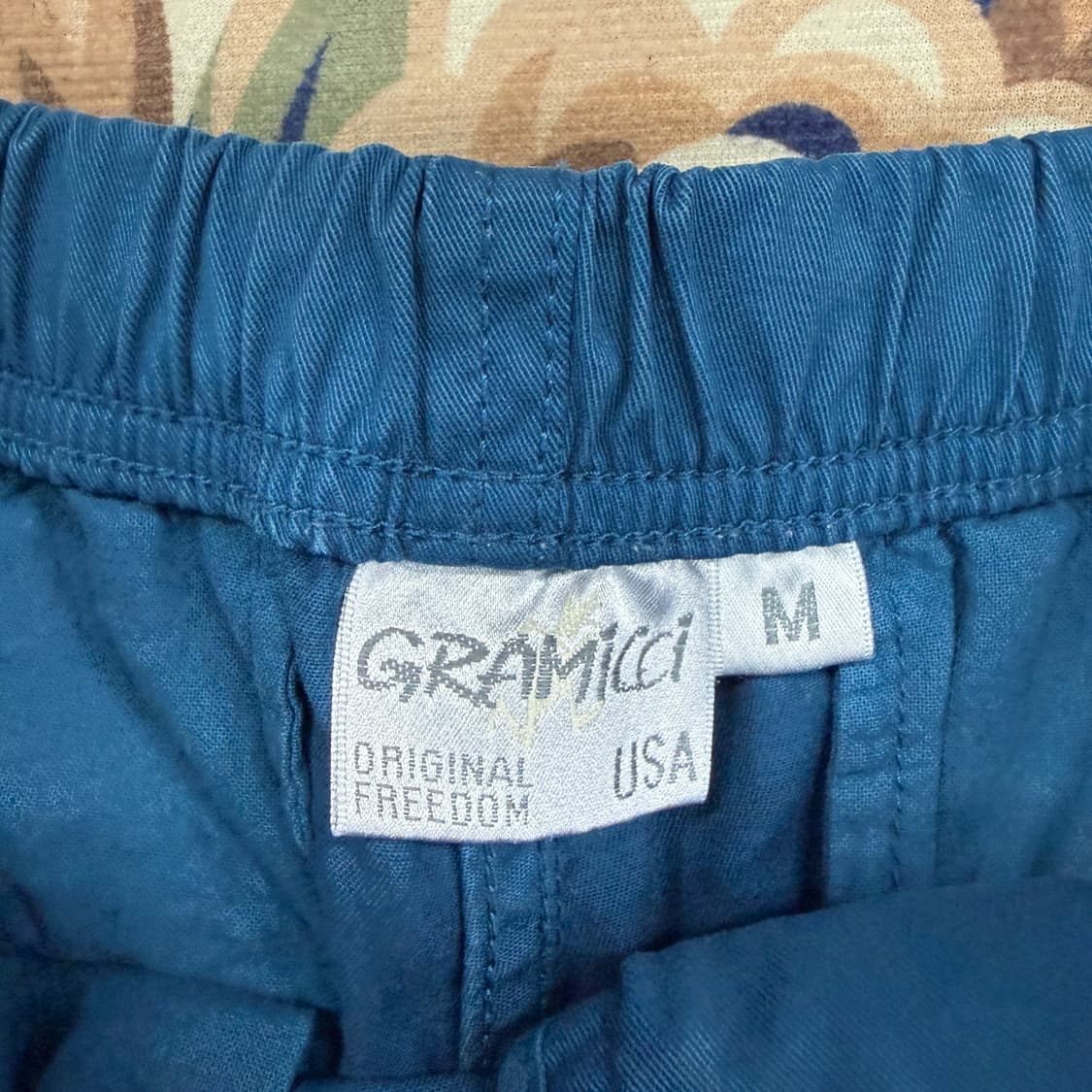 (M)그라미치 Gramicci 위빙벨트 반바지(블루) 상품이미지2