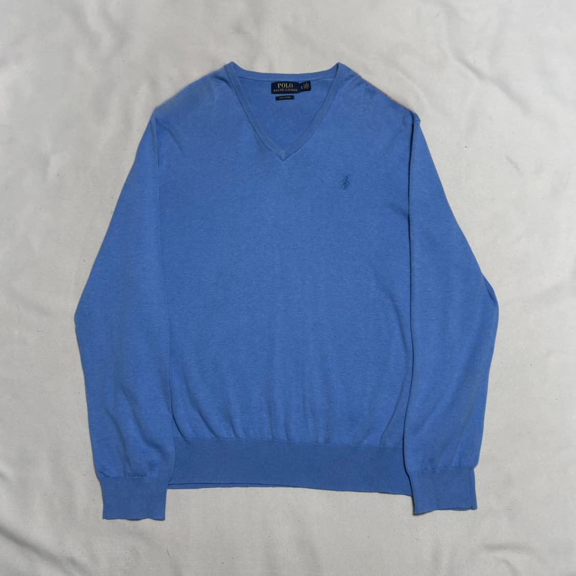XL 폴로랄프로렌 피마코튼 브이넥 니트 상품이미지2