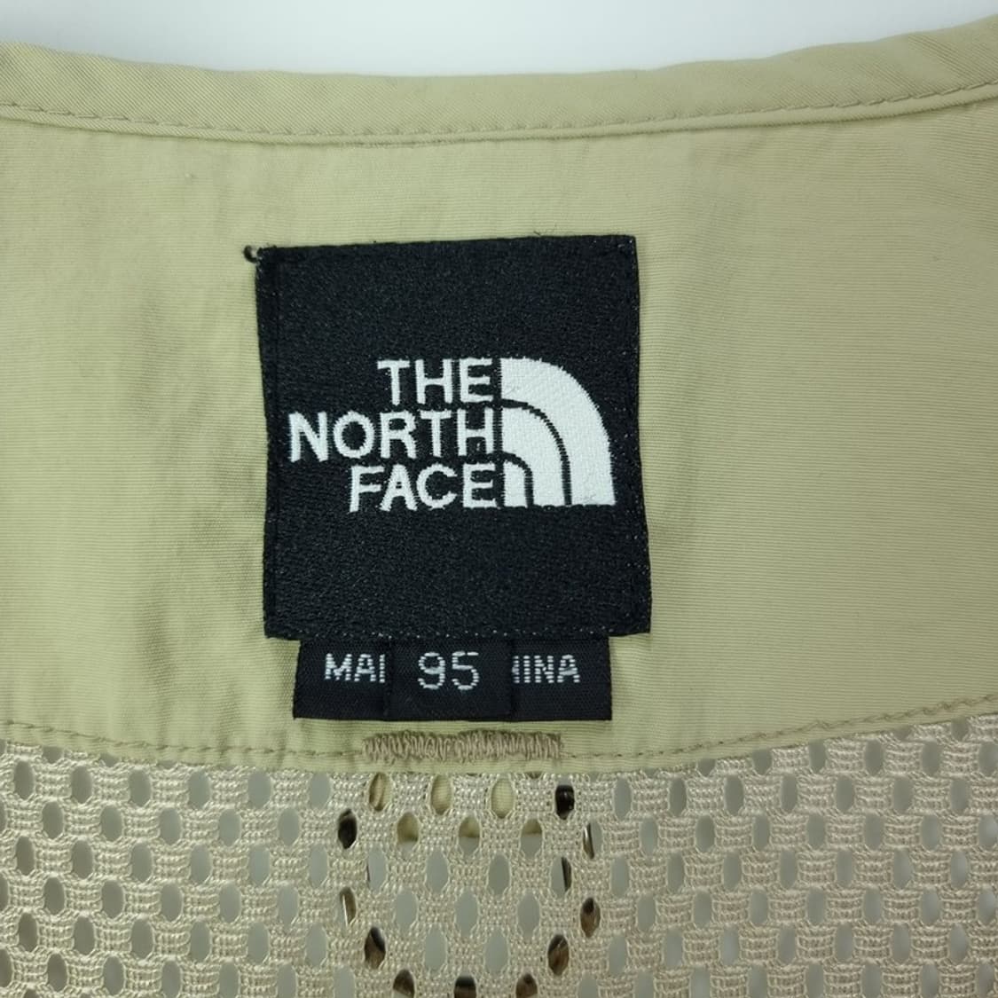 노스페이스 로고 자수 멀티 포켓 피싱 베스트 조끼 베이지 M16628 상품이미지6