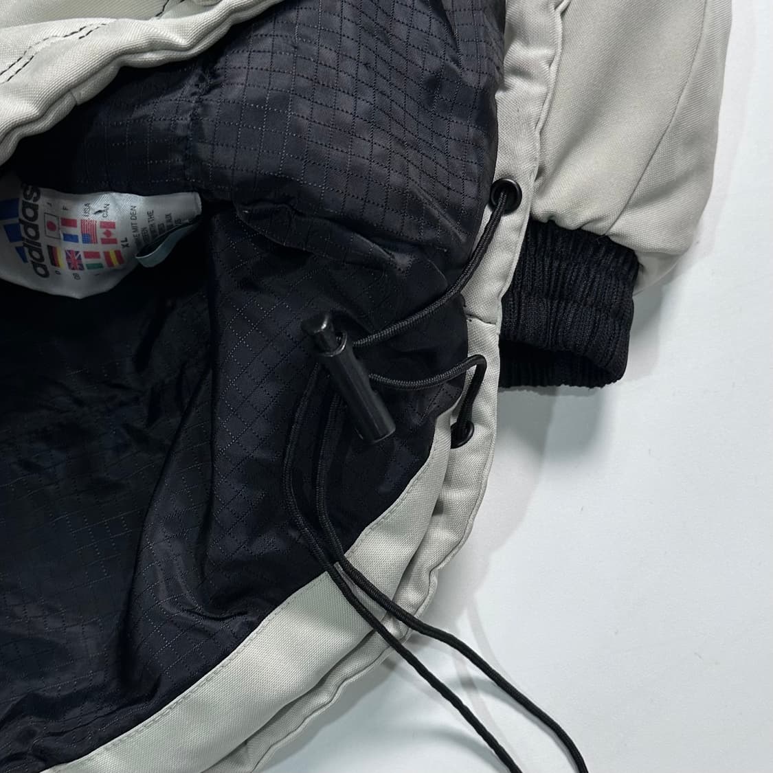 90s 아디다스 빅로고 올드스쿨 후드 자켓 상품이미지6