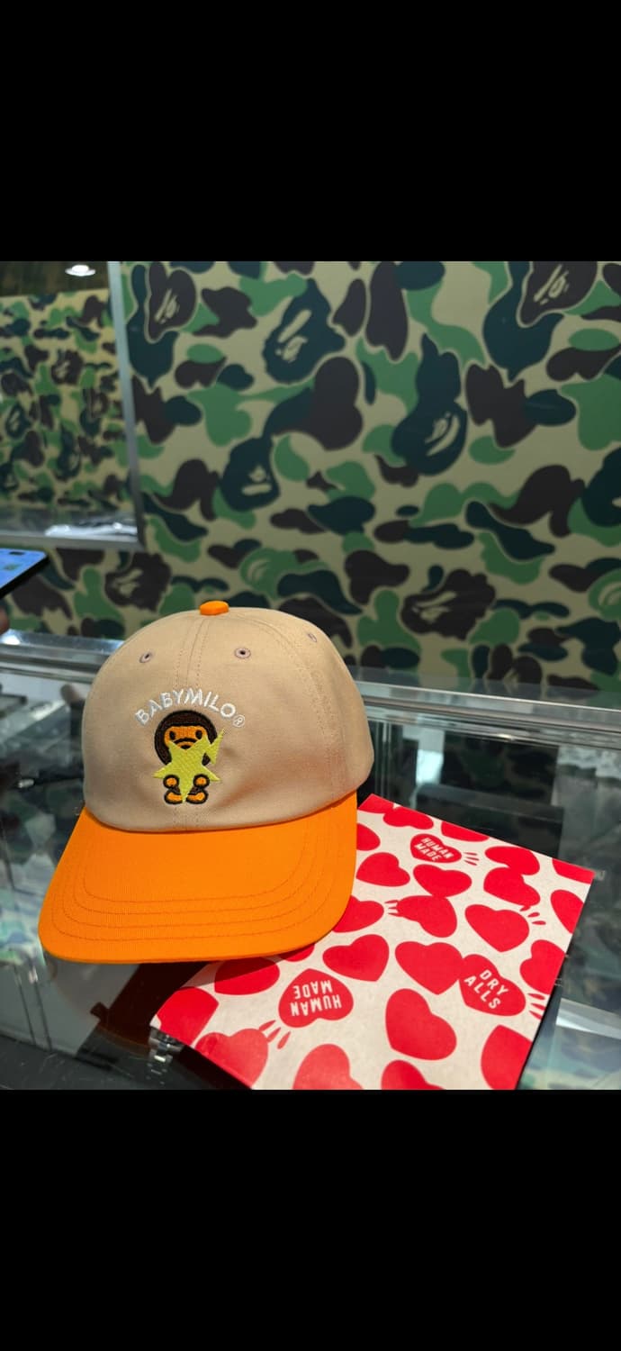 베이프 모자 조절가능 일본 하라주쿠 매장 구매 뒤에 초록끈이 귀여움 상품이미지3