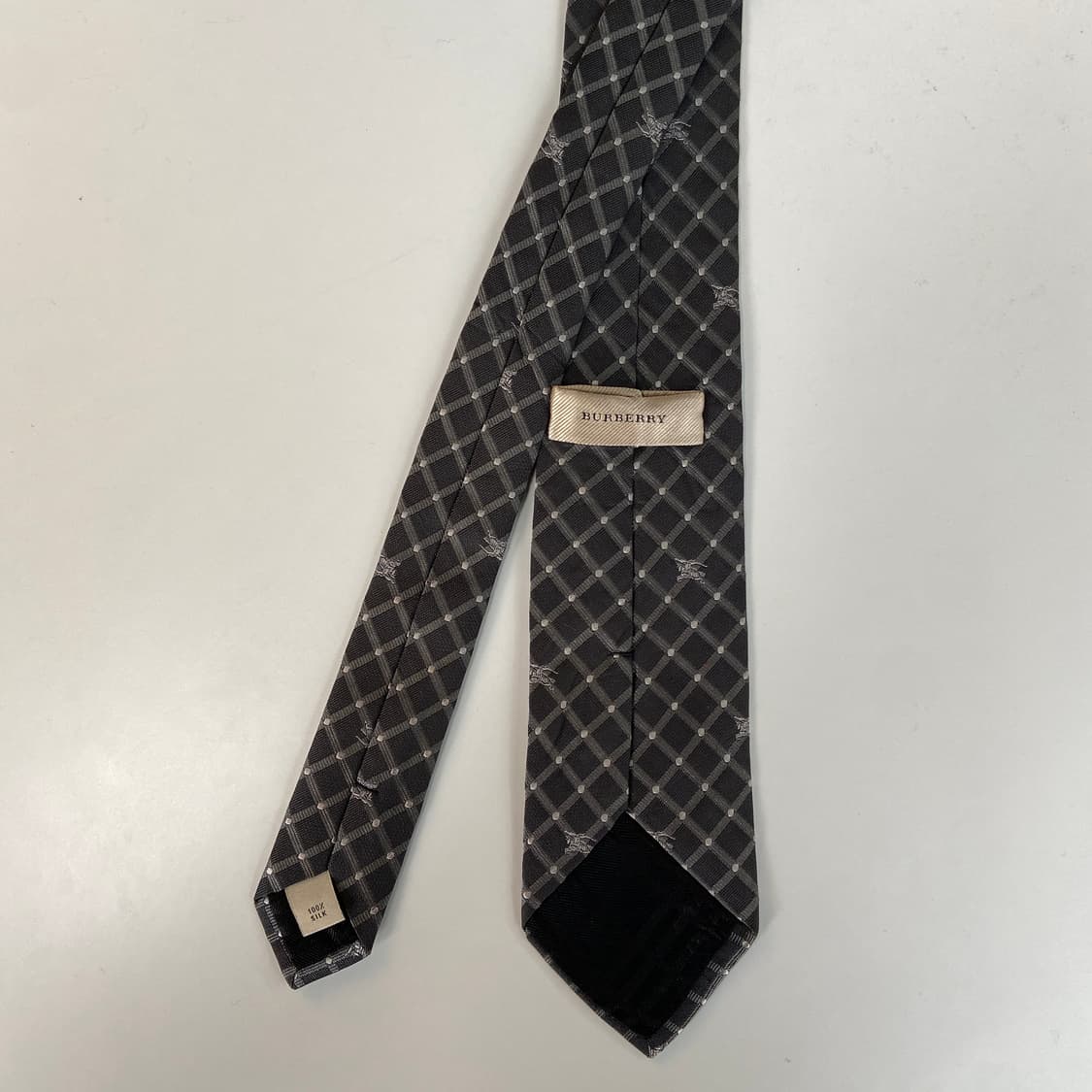 버버리 (Burberry) 모노그램 신향라벨 정품 명품넥타이8.2cm 상품이미지3