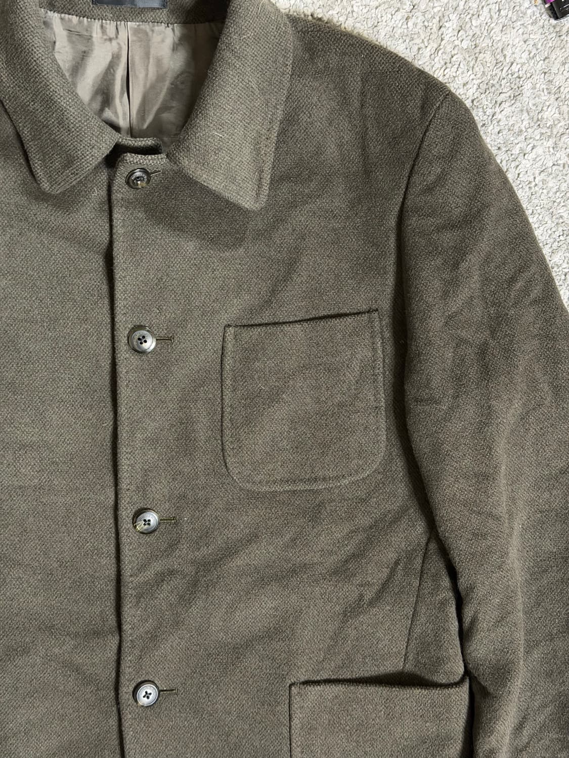 버버리 런던 울캐시미어 워크자켓 상품이미지4