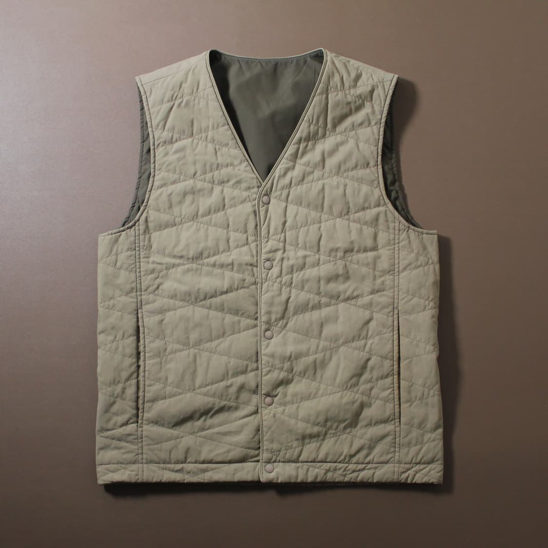 Series 시리즈 리버시블 카키 조끼 베스트  상품이미지3