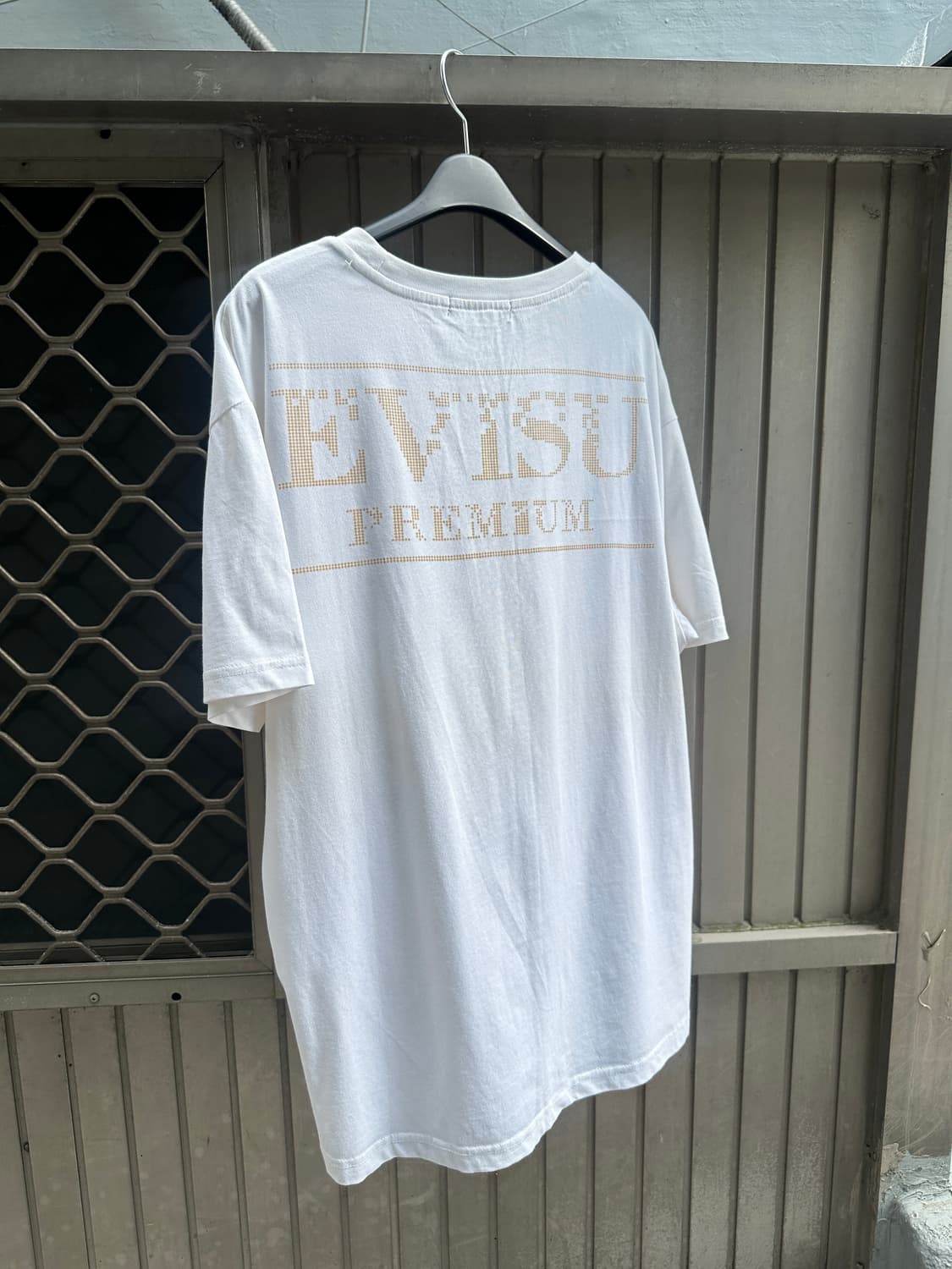 EVISU printing tee -white 상품이미지6