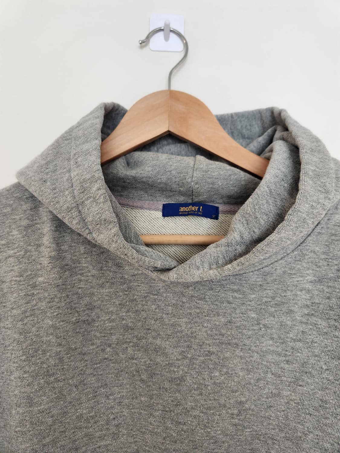 남자 오버핏 후드티 그레이 상품이미지2