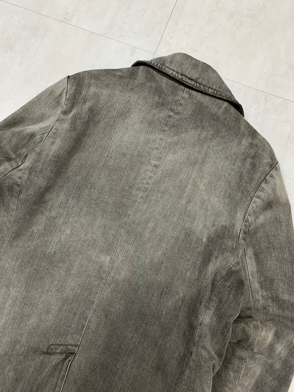 데님 앤서플라이 흑청 자켓 #145 상품이미지9