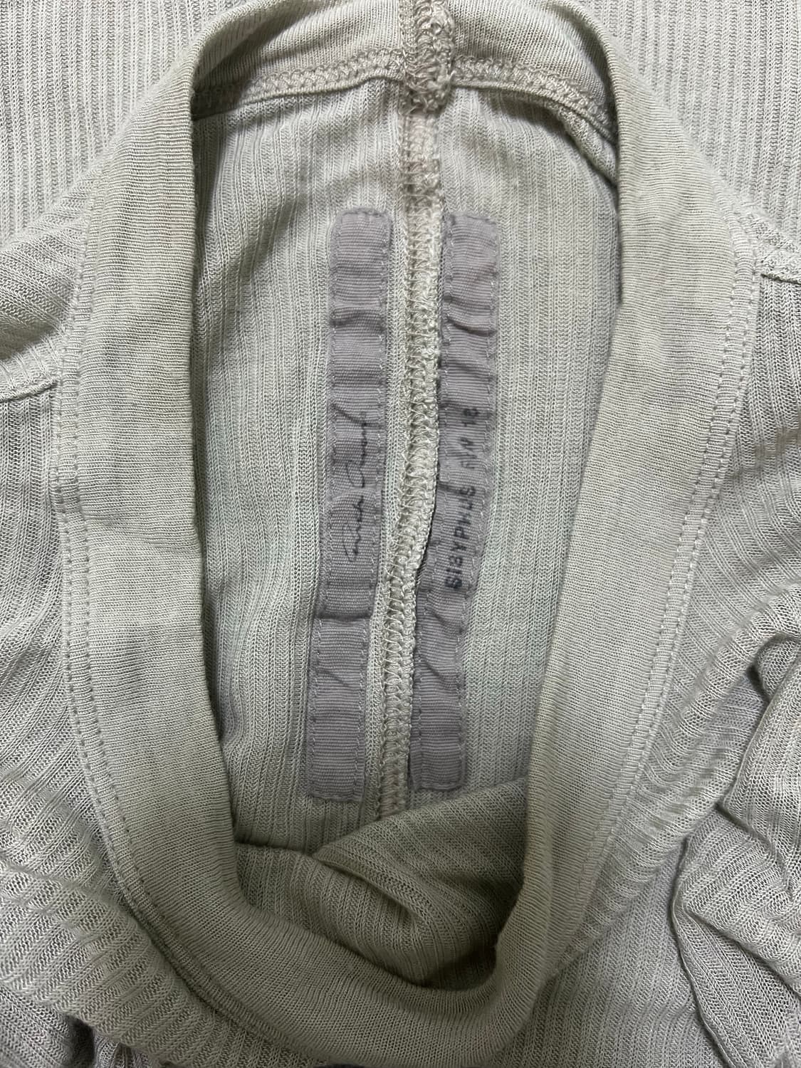 릭오웬스 rickowens FW18 sisyphus 롱슬리브 상품이미지3