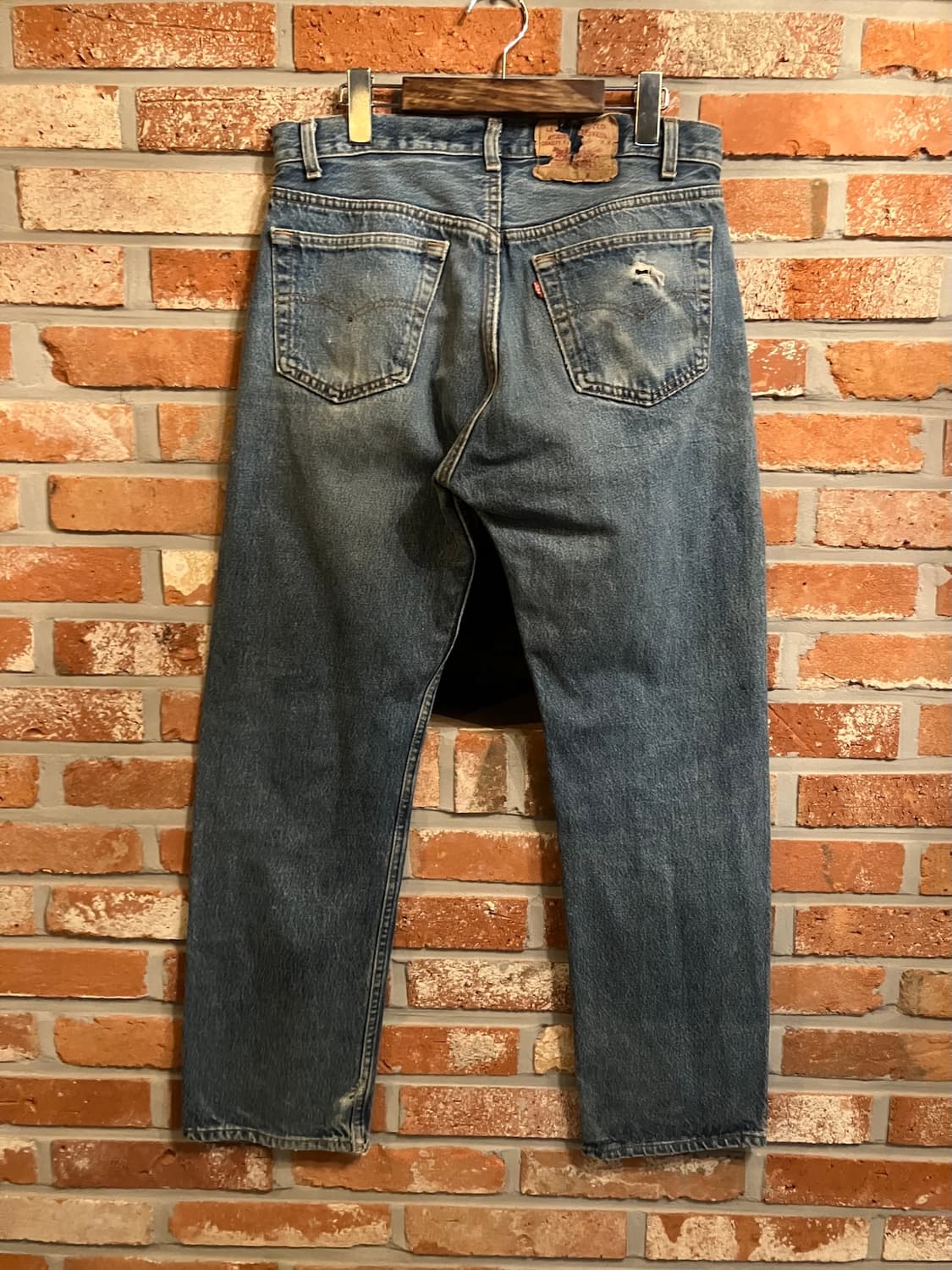 80s USA 빈티지 리바이스 501 데님 팬츠 상품이미지5