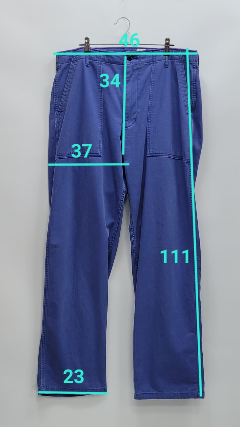 TBRM 티비알엠 퍼티그 팬츠 / 남 L  빈티지 블루
 상품이미지10