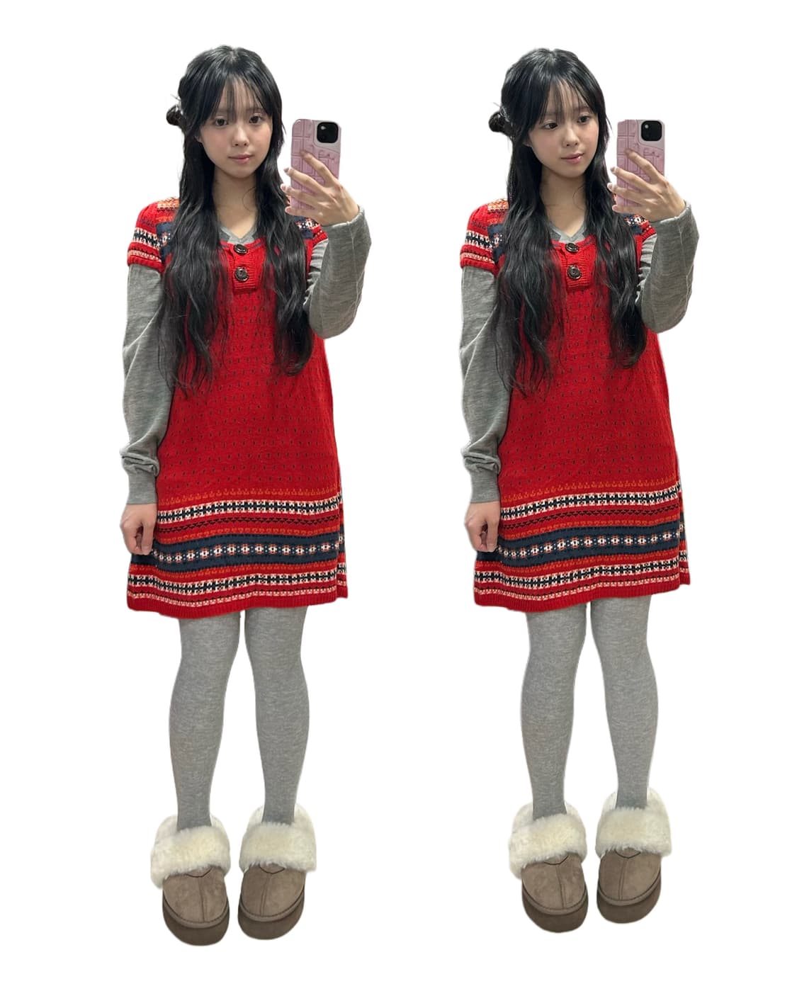 [코디세트] 모리걸 버섯마을의 산딸기 셋업 아오이유우 상품이미지1