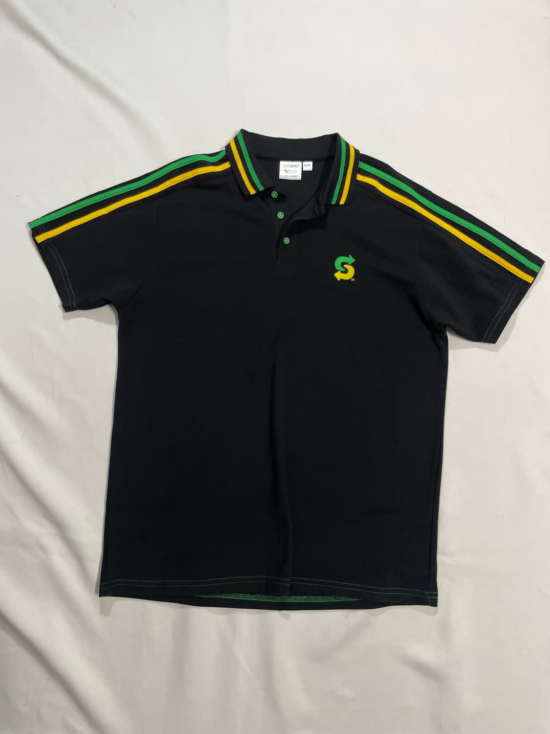 서브웨이 오피셜 유니폼 피케셔츠 상품이미지2