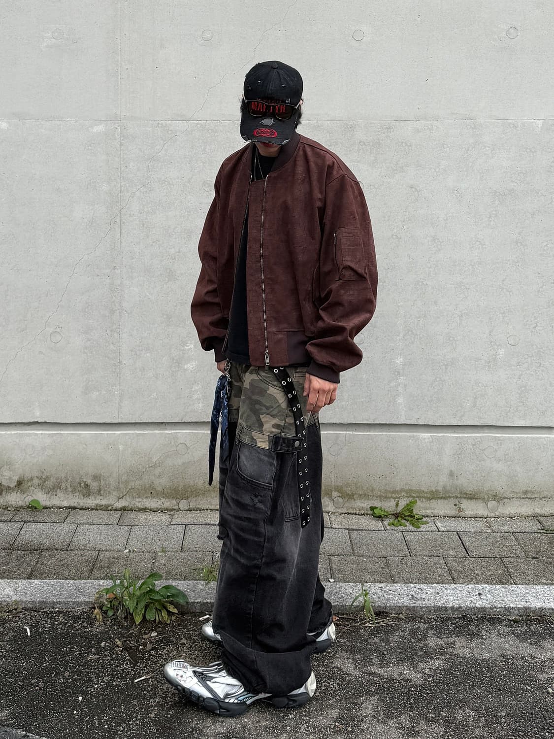 언더마이카 25SS RED ALLIGATOR SUEDE MA-1 1siz 상품이미지7