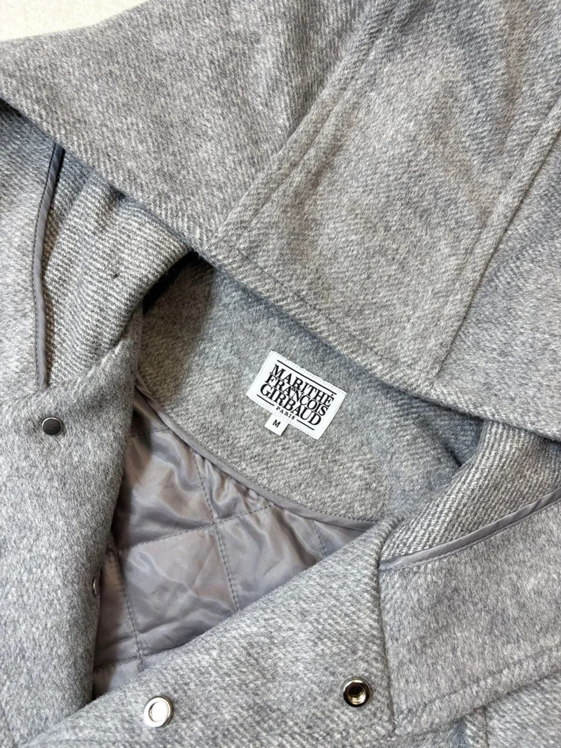 마리떼프랑소와저버 후드 헤링본 더플 코트 PN6291 상품이미지4