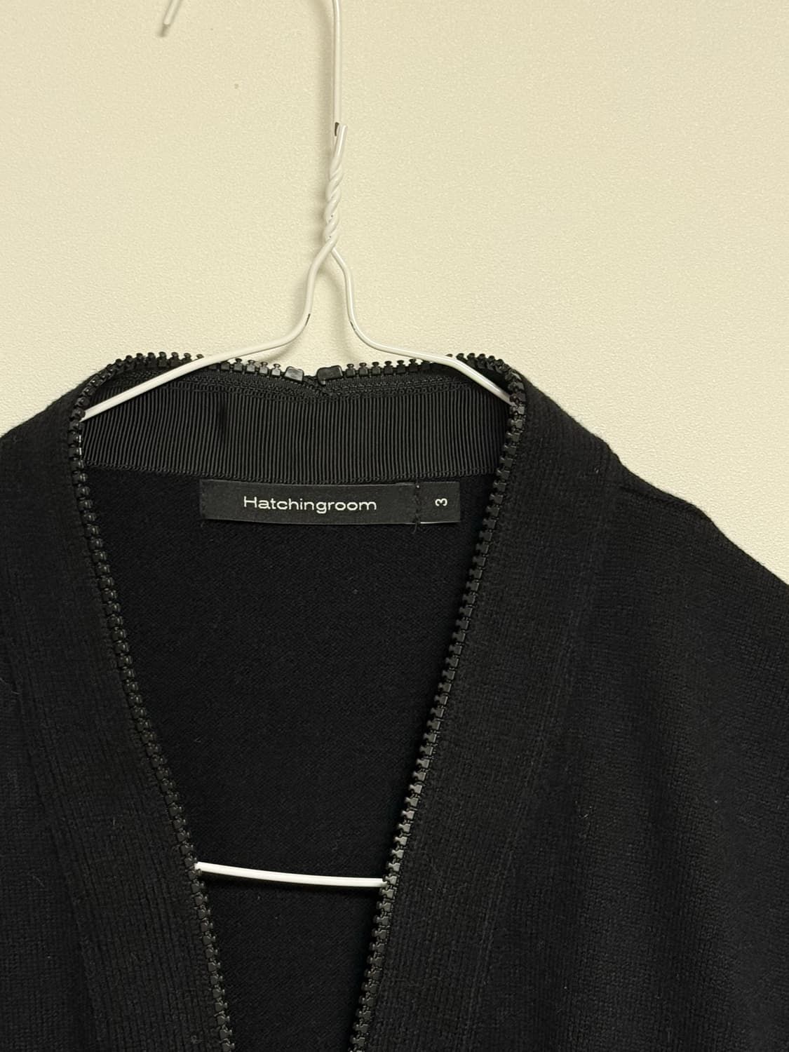 해칭룸 풀 집 니트베스트 3 상품이미지6