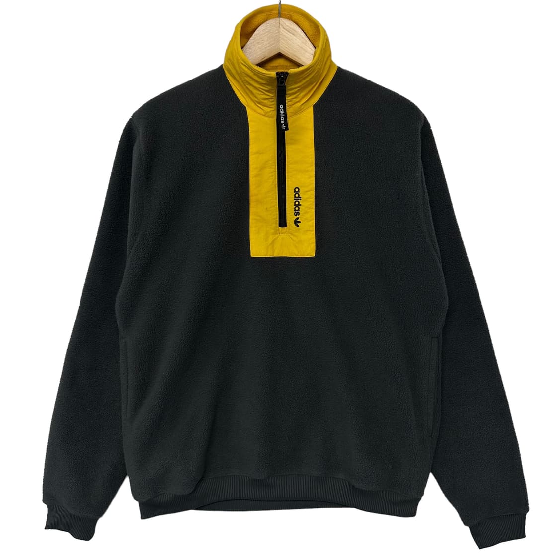 아디다스 스펠로고 하프 집업 후리스 자켓 상품이미지2