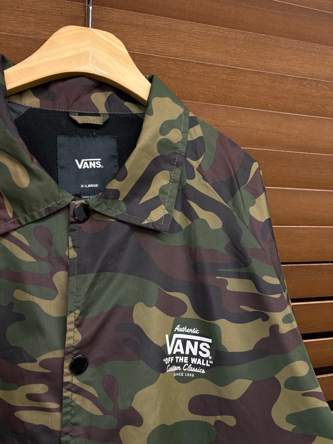 Vans 반스 토레이 카모 코치 자켓 상품이미지4