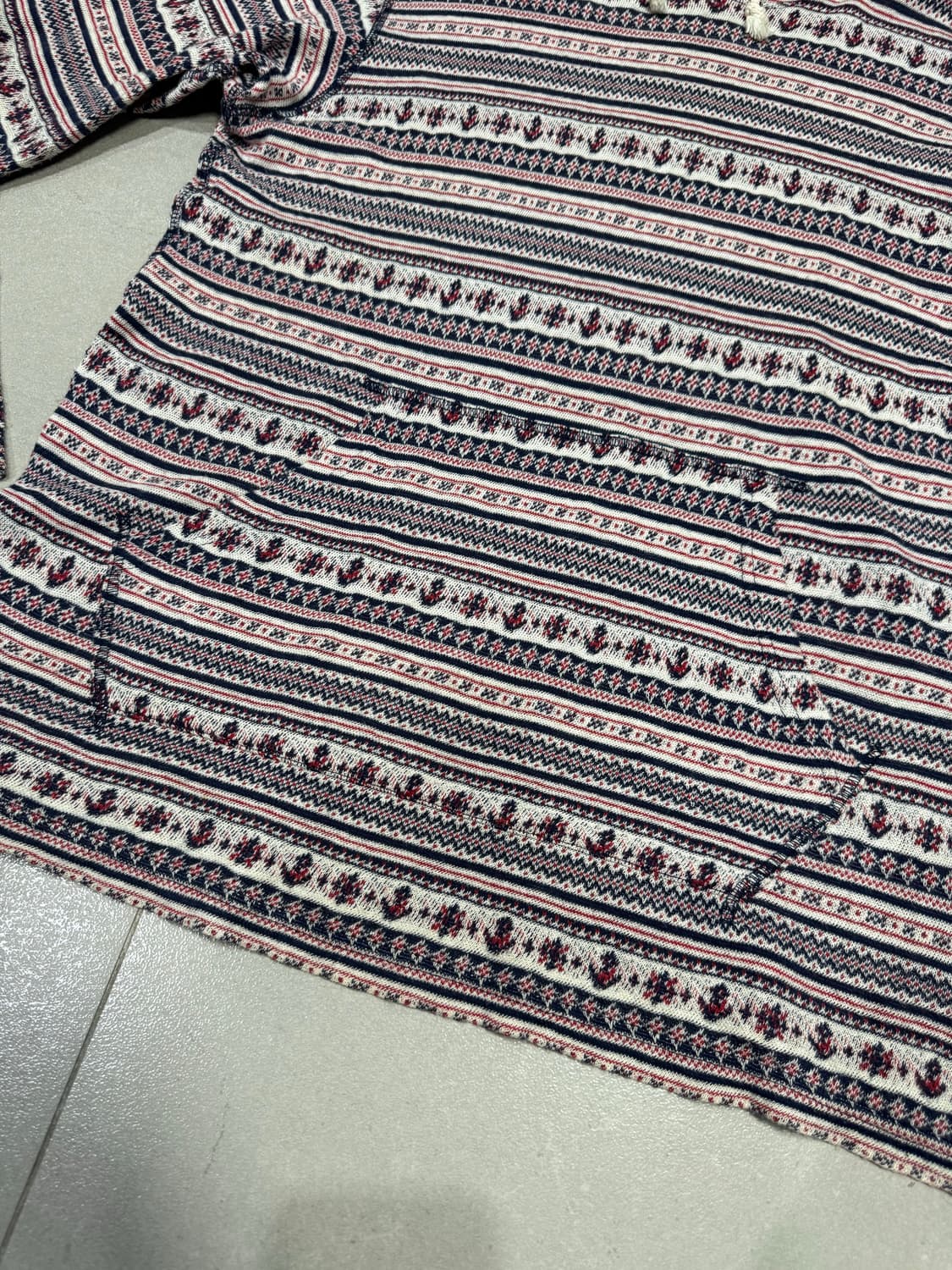 2013 준야 와타나베 노르딕 패턴 후드티 스웨터 상품이미지2