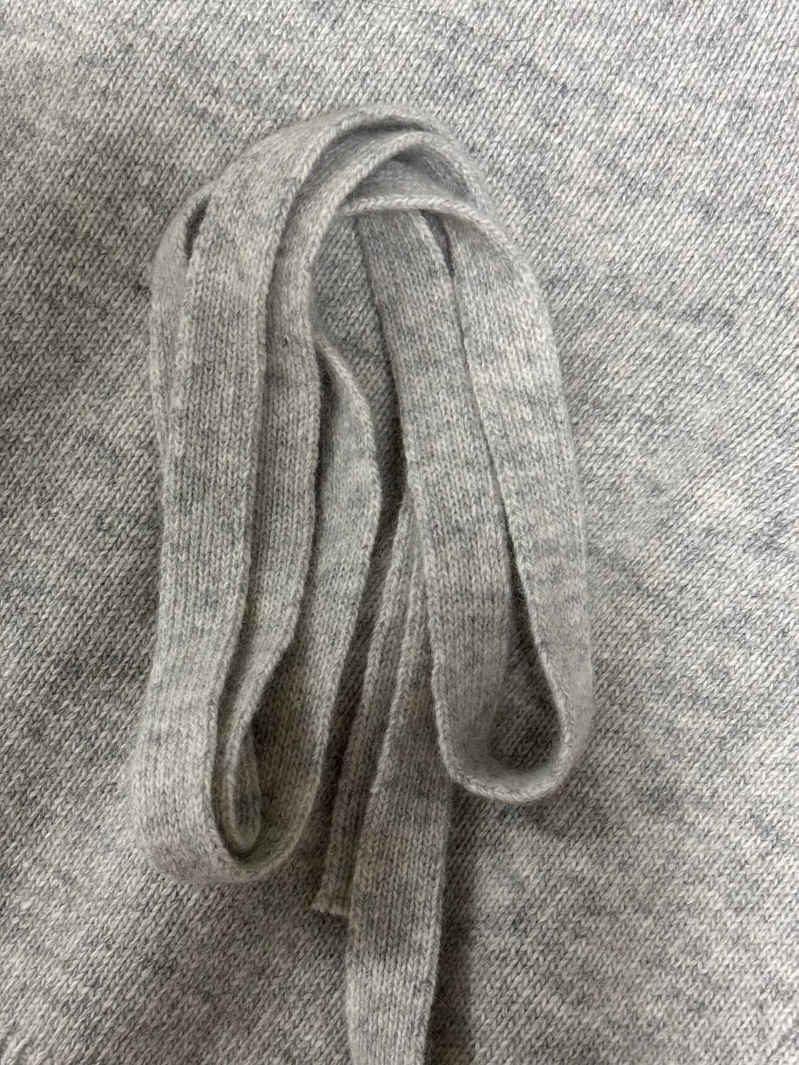 틸아이다이 Tie set half sleeve cardigan_Gray 상품이미지4