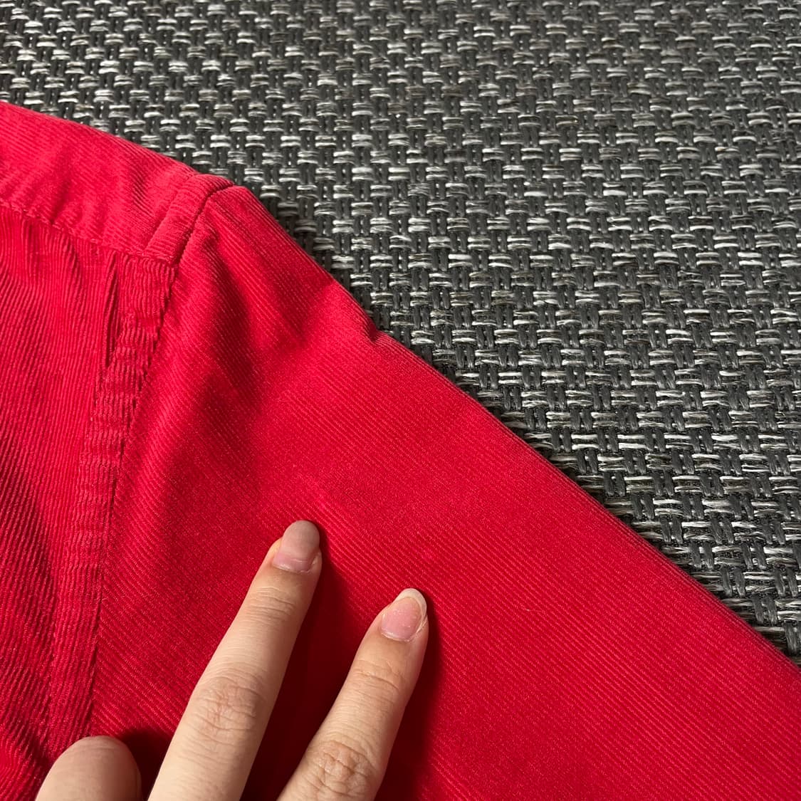 폴로랄프로렌 키즈 레드 코듀로이 긴팔 니트 M(10-12) 상품이미지6