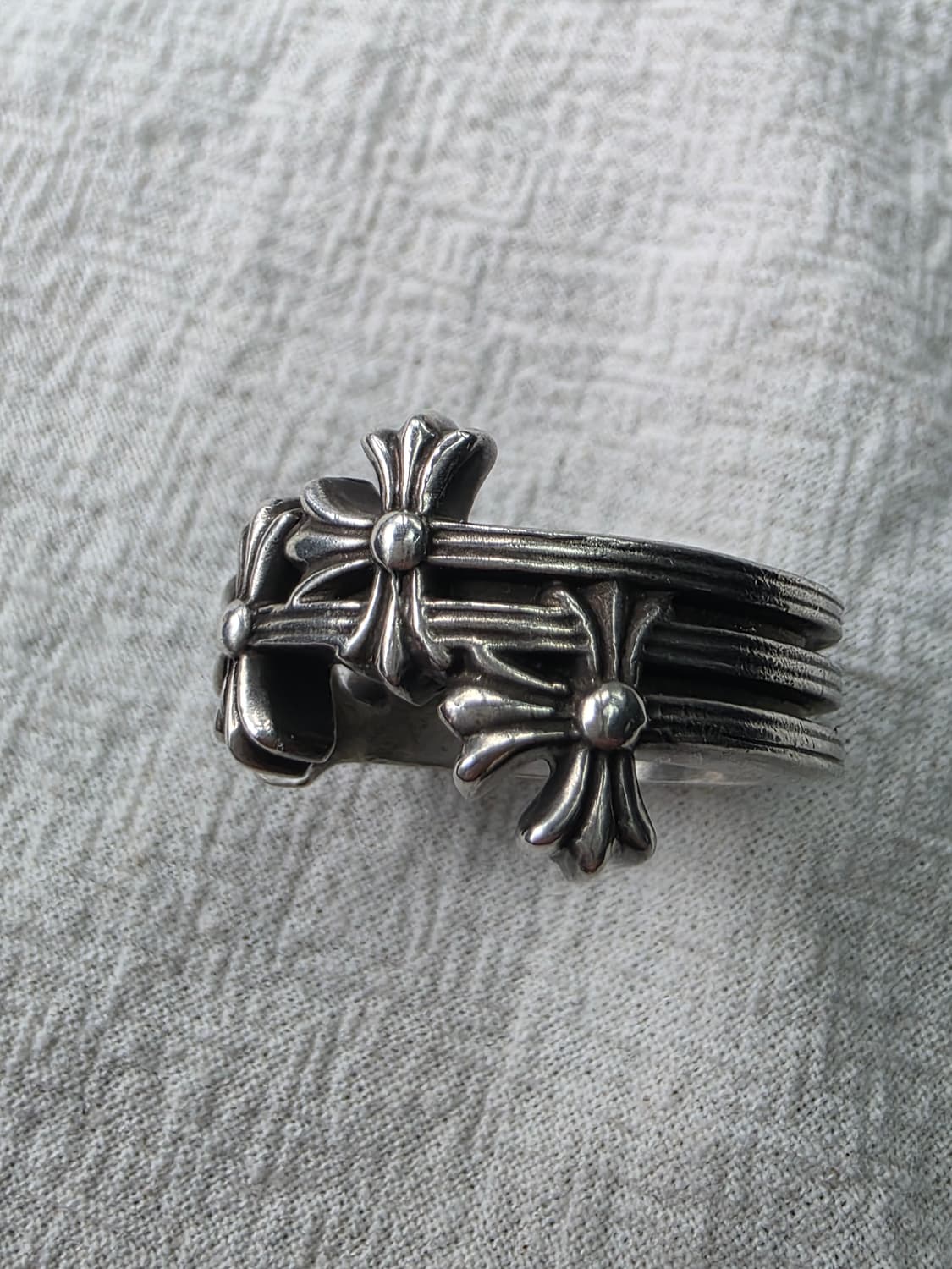 크롬하츠 3ch 라운드링 us9호 판매합니다. 상품이미지4