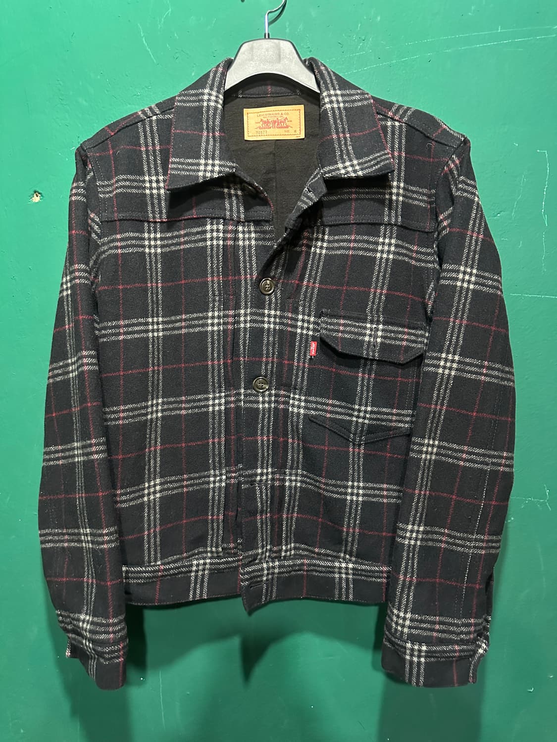 리바이스 1세대 일본판 지쟌 울 트러커자켓M 상품이미지1