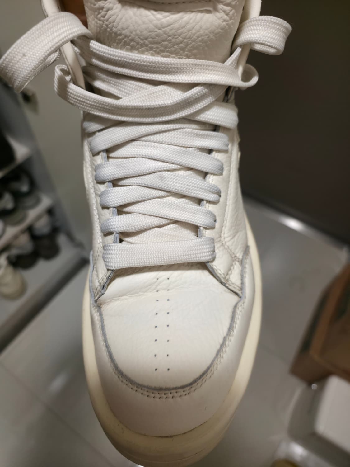 릭오웬스 컨버스 터보웨폰 (에그렛) 270 판매 합니다. 상품이미지8