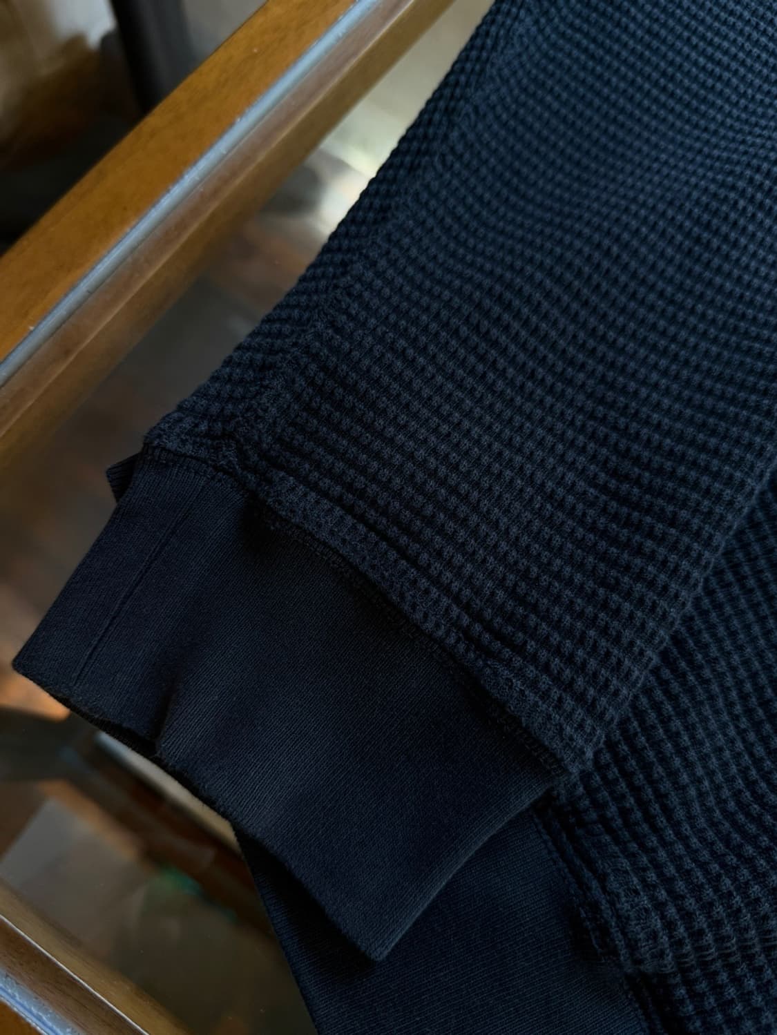 폴로 랄프로렌 와플 패브릭 숄칼라 가디건 100 상품이미지9