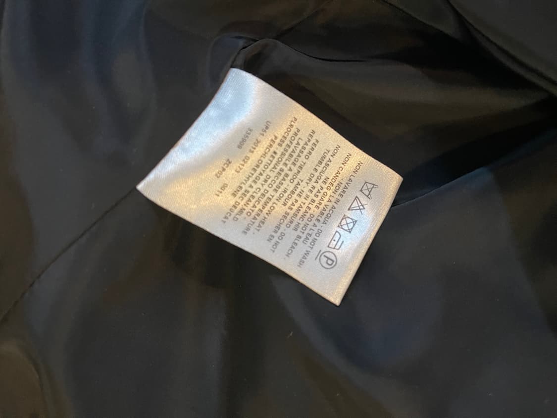 발렌시아가 블랙 야상 바람막이 자켓 점퍼 상품이미지5