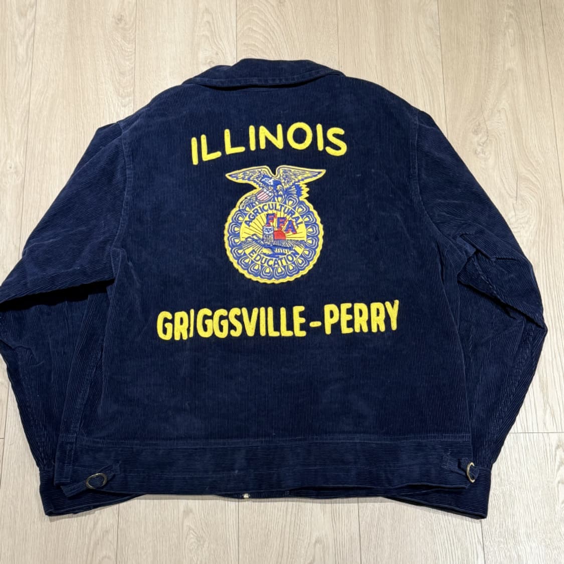 FFA 코듀로이 자켓 100-44 오리지널 네이비 워크 빈티지 자켓 상품이미지4