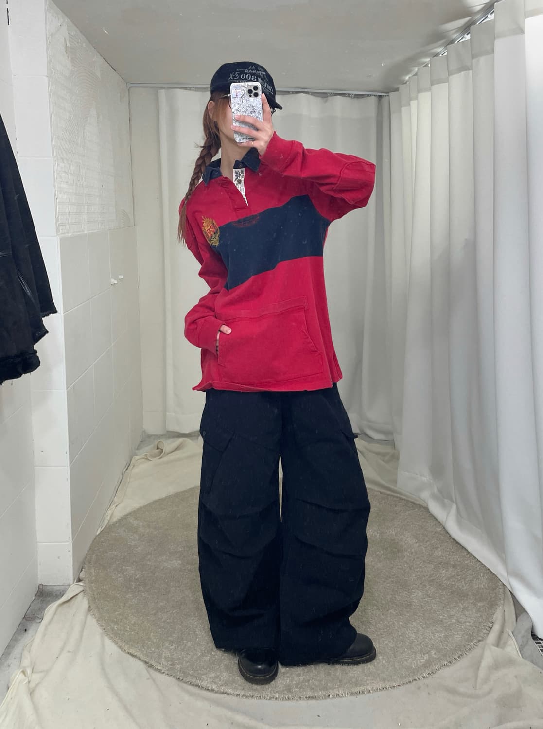 폴로 랄프로렌 럭비 티셔츠 캐주얼 스트릿 코디 세트 상품이미지1