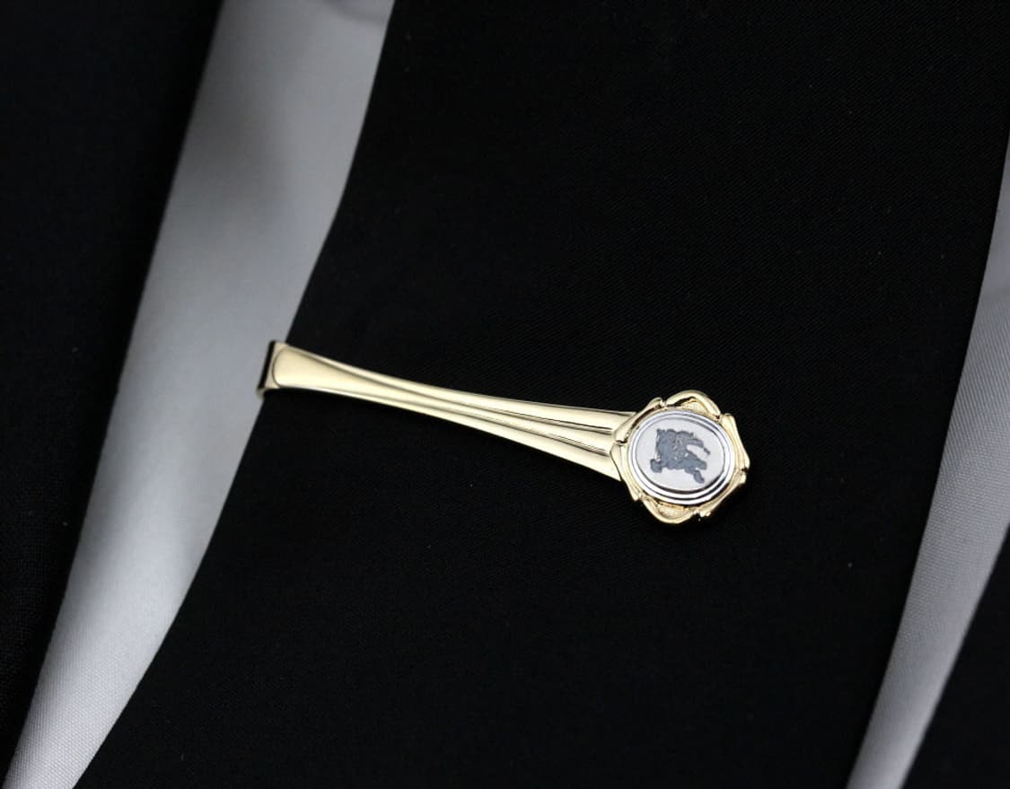 버버리 A+등급 5cm 남자 명품 넥타이핀 빈티지 상품이미지6