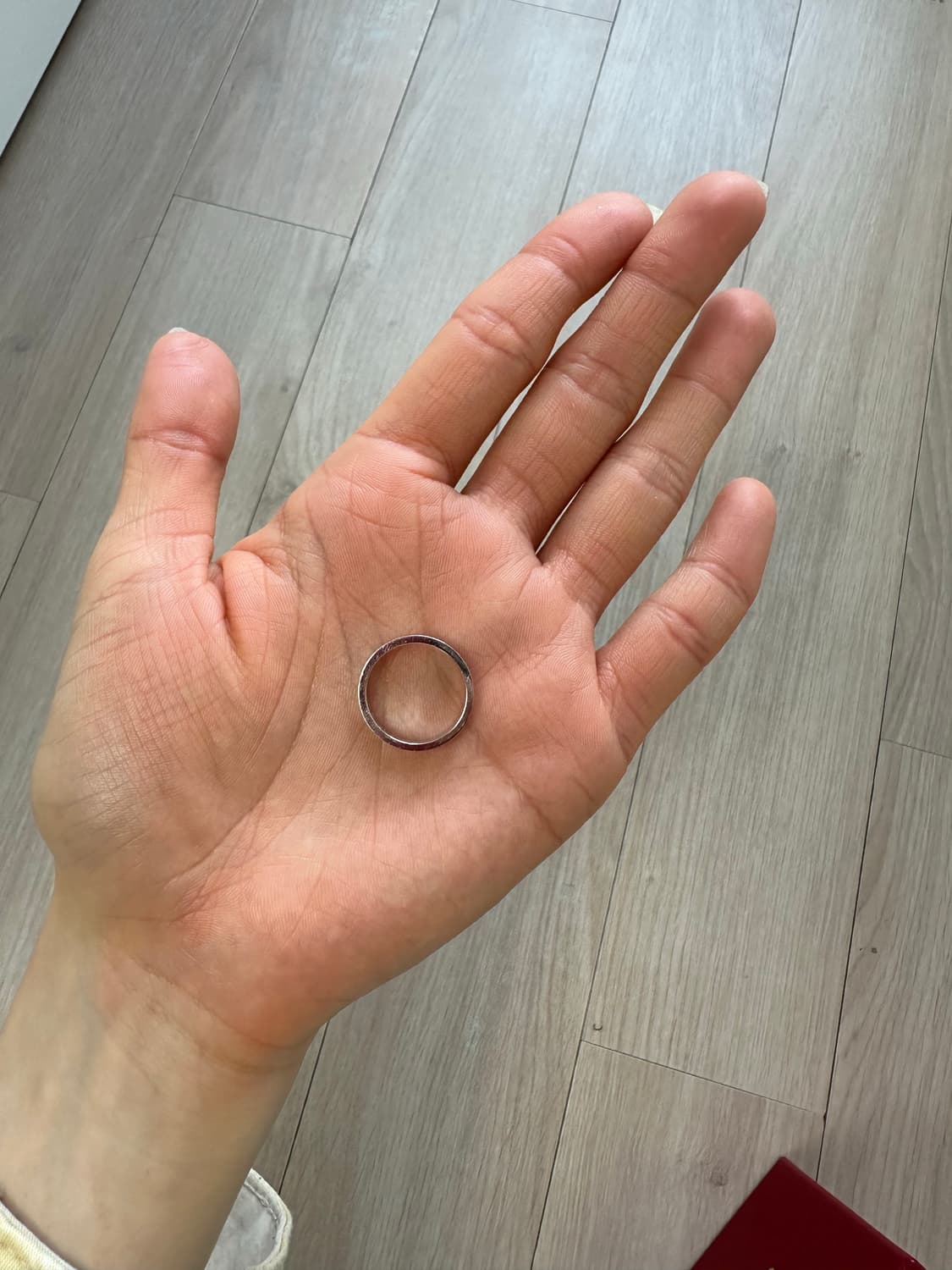 까르띠에 다이아 러브링 화이트골드 51호 상품이미지7