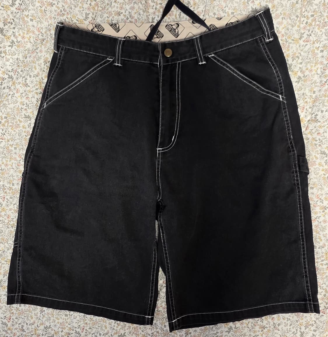 벤 데이비스 버뮤다 팬츠 블랙 칼라 32 (L) 반바지 상품이미지3