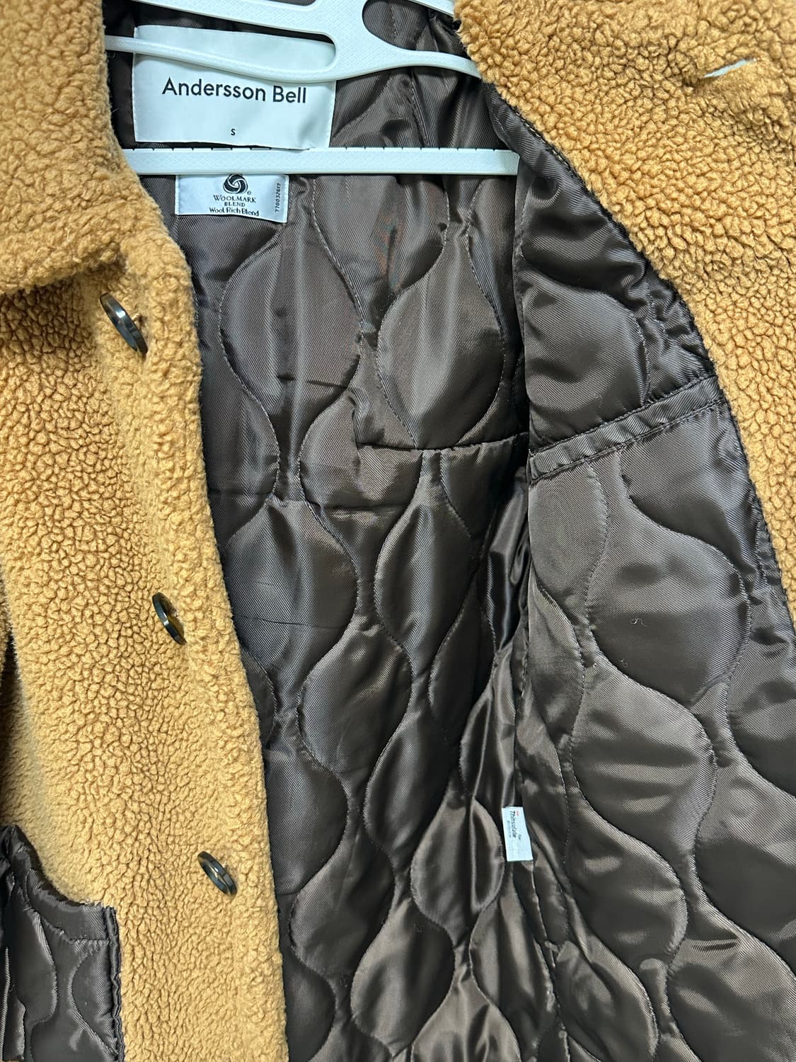 Andersson Bell 테디 베어 초어 자켓 상품이미지4