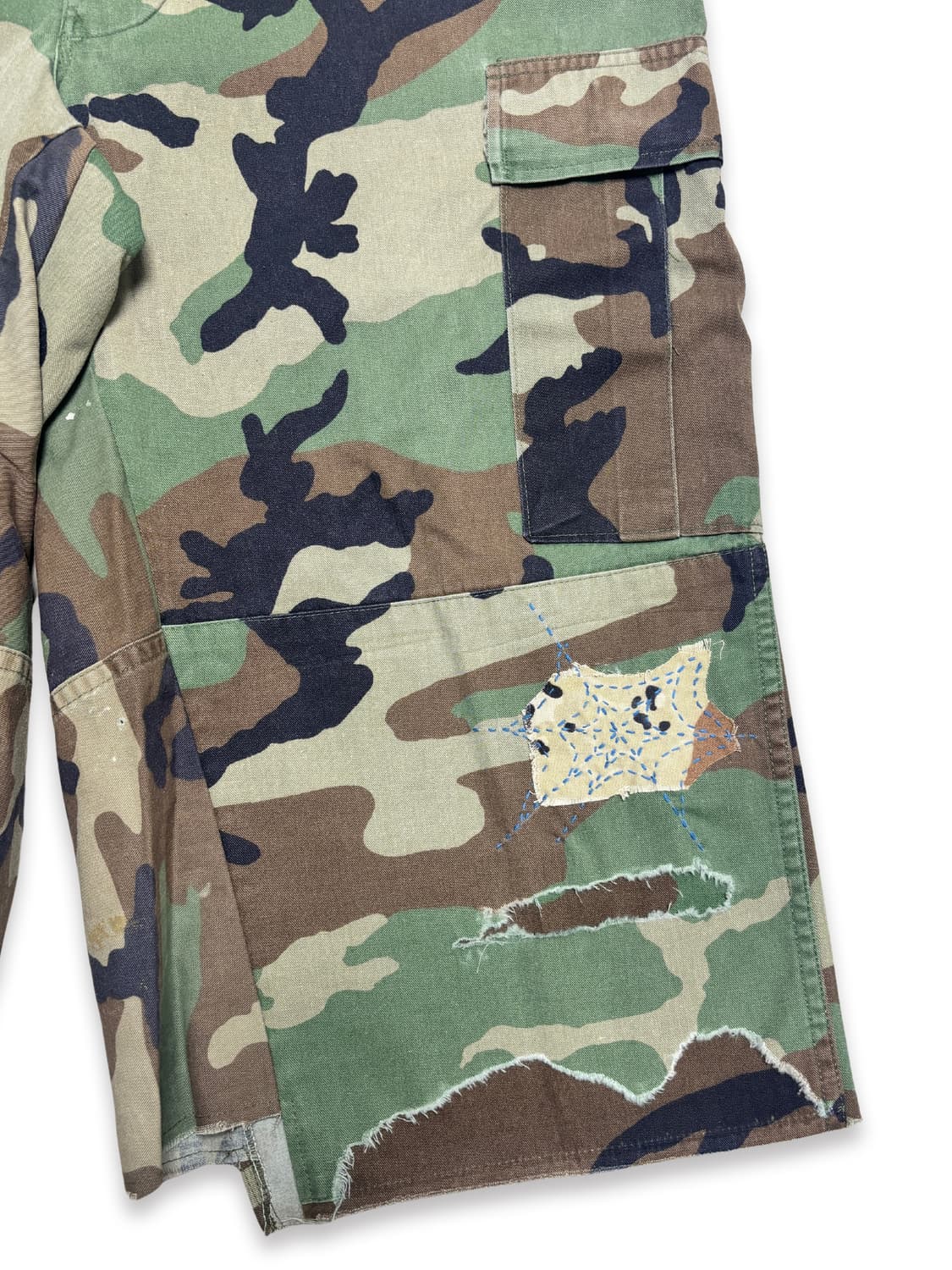BDU Distressed Boro Sashiko Bermuda (L) 상품이미지4