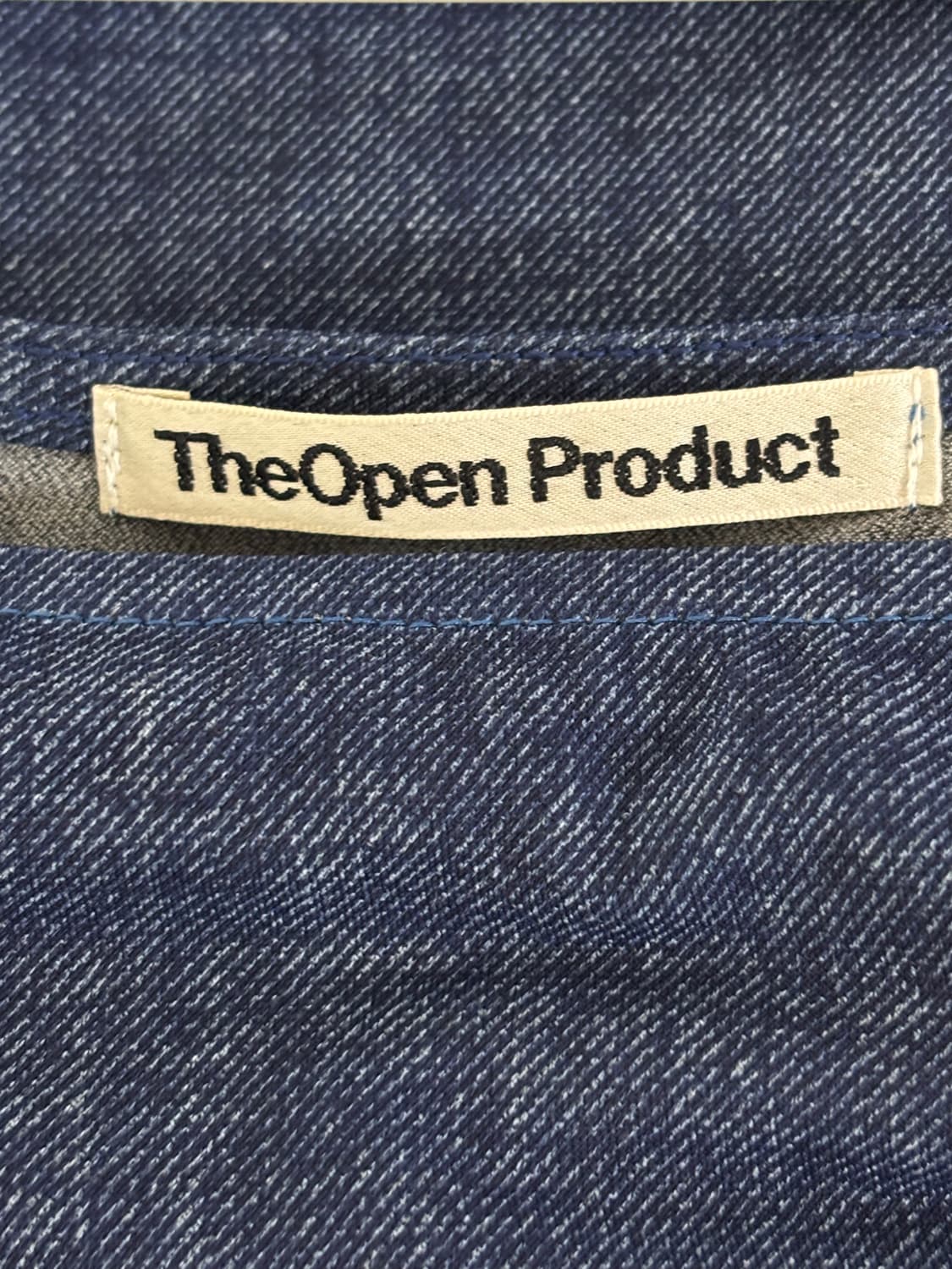 [TheOpen Product] 메쉬 슬리브 보트넥 탑 상품이미지3