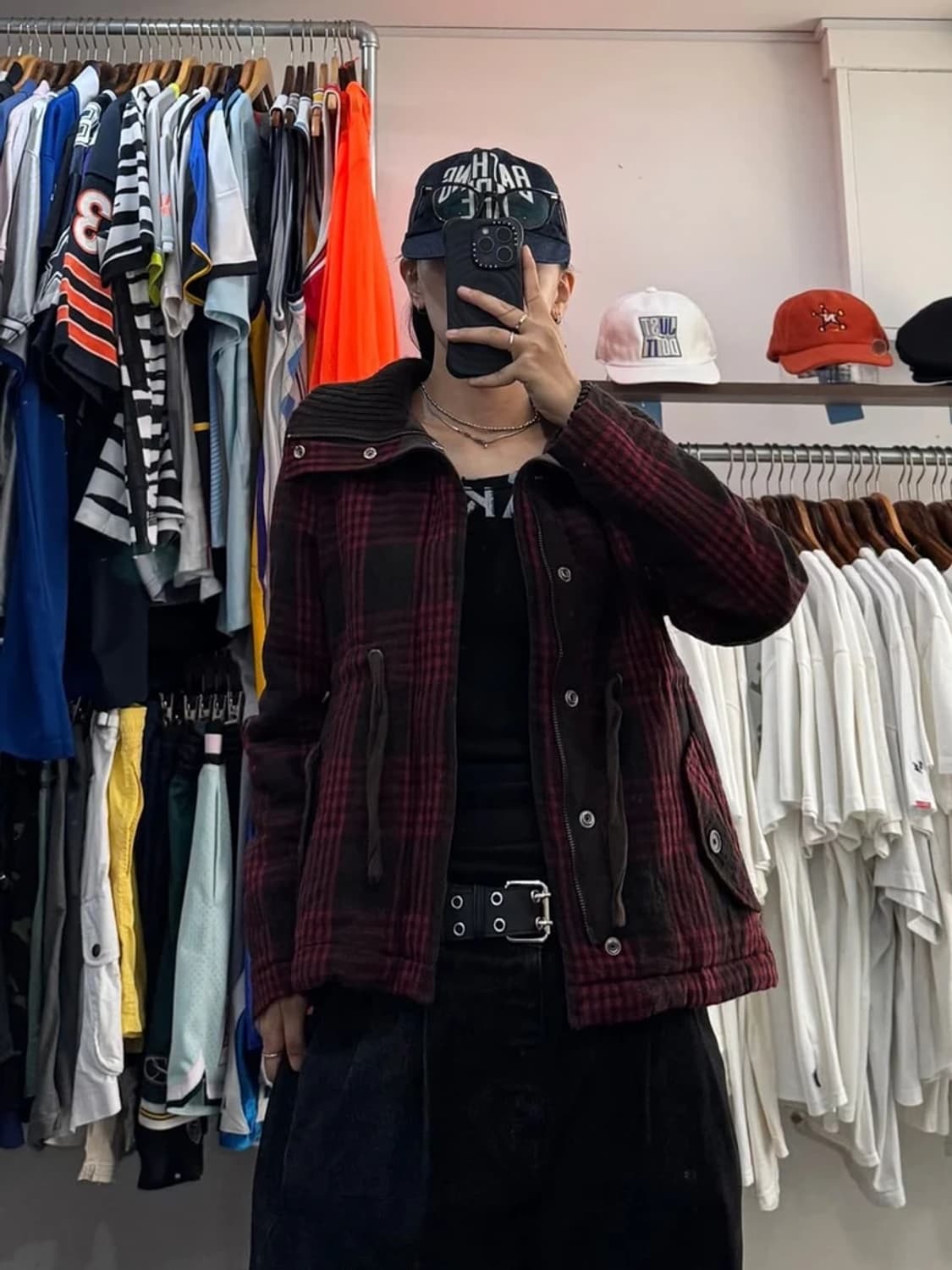 디젤 DIESEL 00's Y2K 하이넥 드로우스트링 자켓 PN6100 상품이미지2