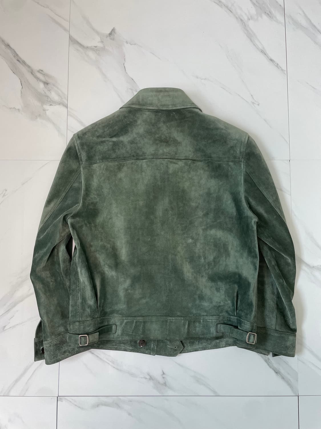 톰포드 스웨이드 투포켓 트러커 자켓 50 상품이미지3