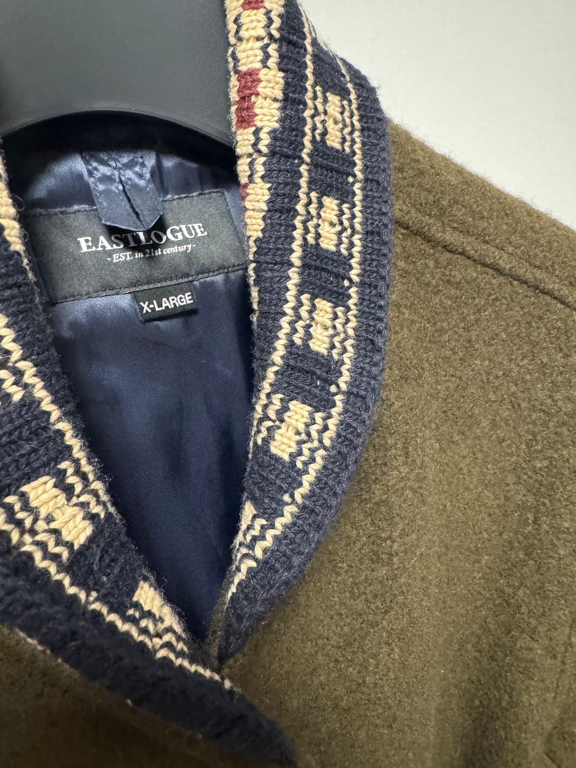 [이스트로그] 테디 블루종 점퍼 자켓 (XL) 상품이미지4