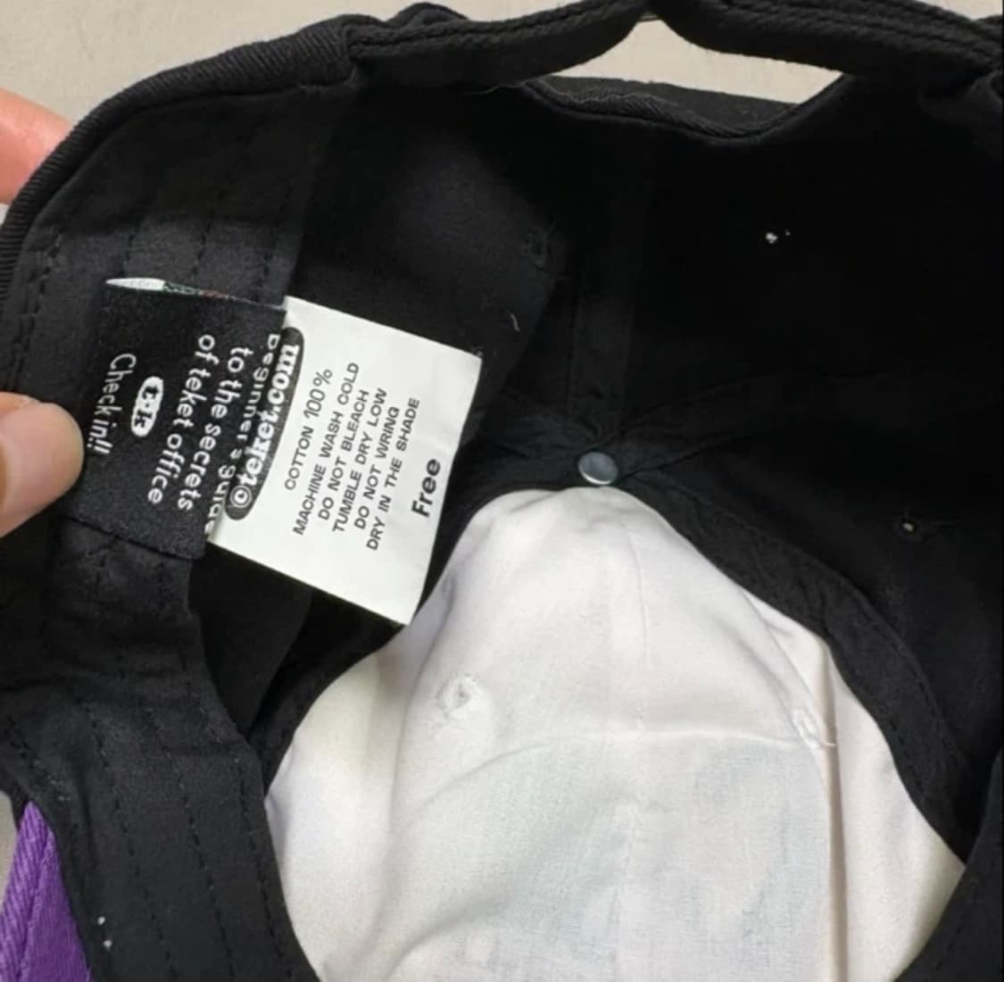 테켓 볼캡 상품이미지4